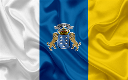 Bandera Comunidad Autónoma de Islas Canarias